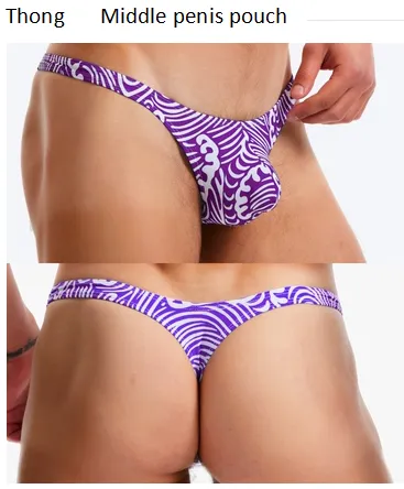 Thong middle pouch