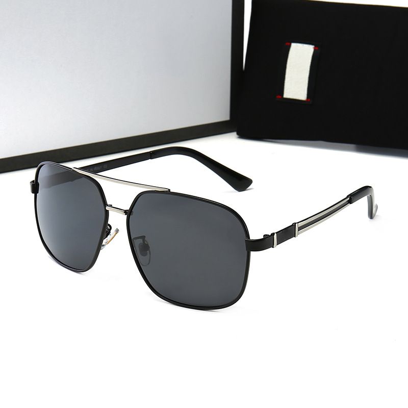 Mens And Womens Fashion Sunglasses Versatile Large Frame Sunglasses