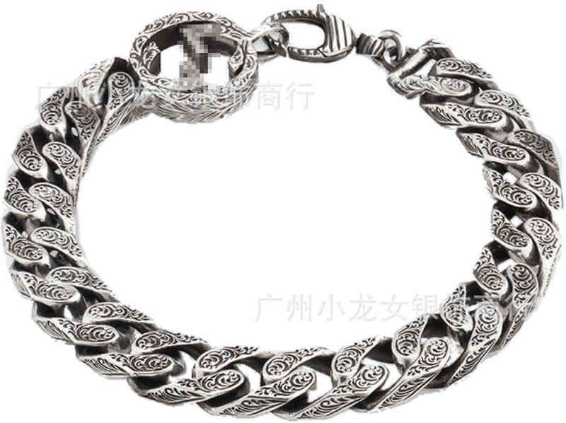 S925 kubansk armband (storlek anmärkning) -CHAIN