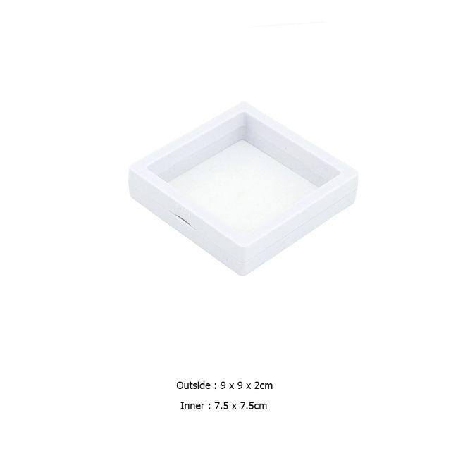 9*9*2 cm bianco