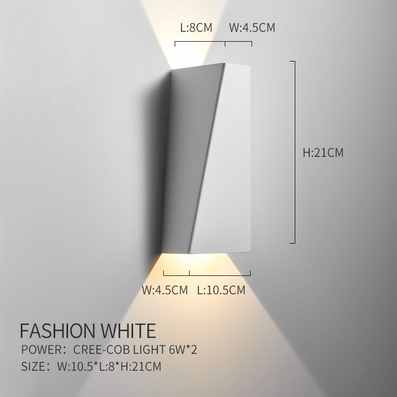 Fashion White 12w caldo bianco caldo