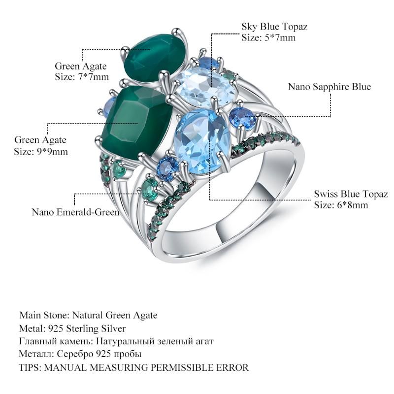 Chine Agate verte