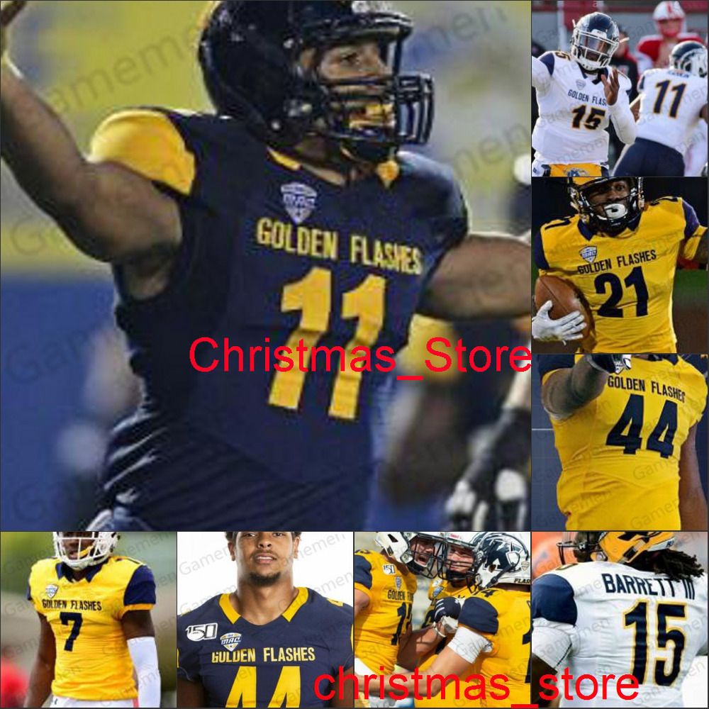 1 Kent State Golden Flashes ProSphere Football Jersey - Black