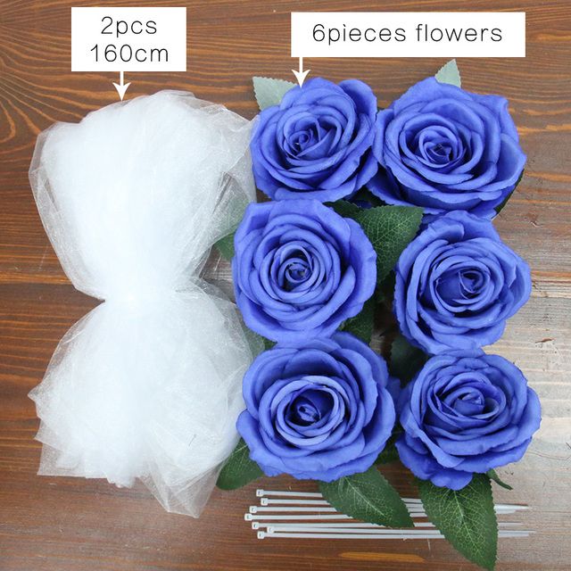 6 PCS Blue