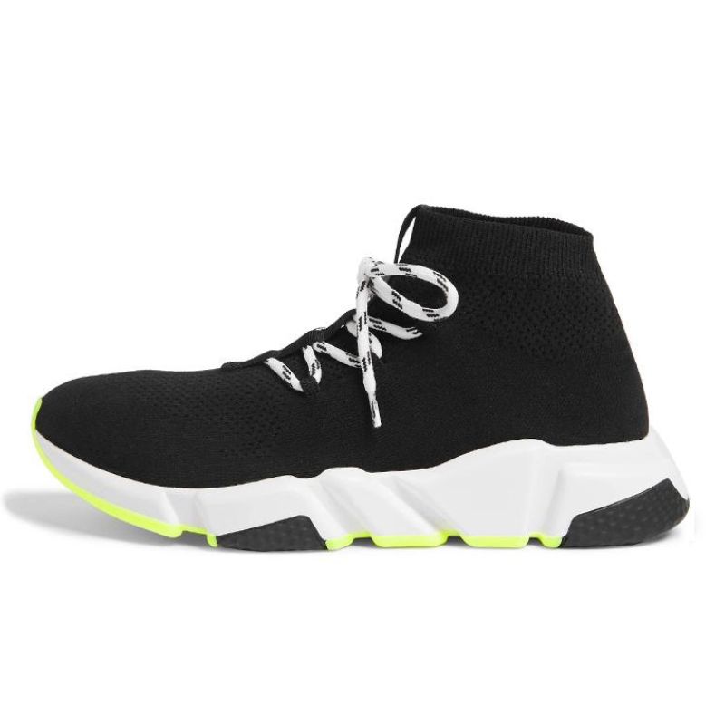 A21 lace-up black white volt