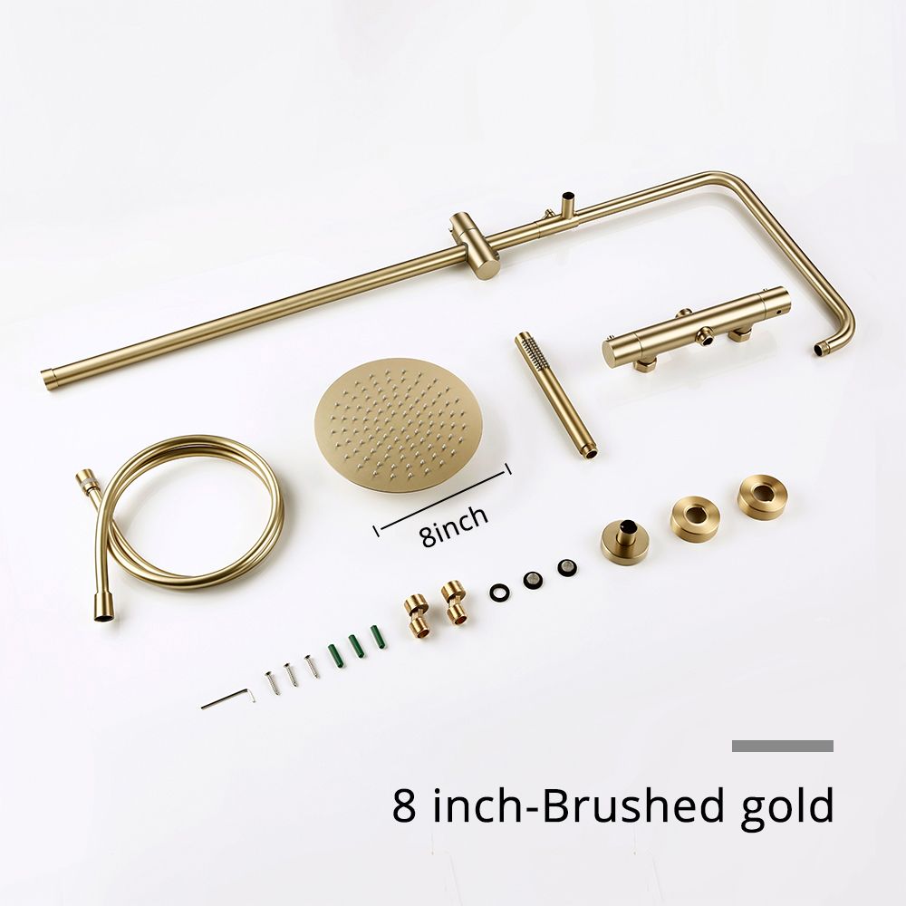 Brushed gold-8Inch