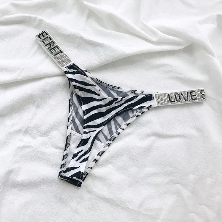 Zebra Thongs