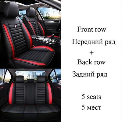 Zwart Rood 5 Seat China