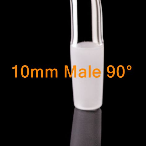 10mm male 90°