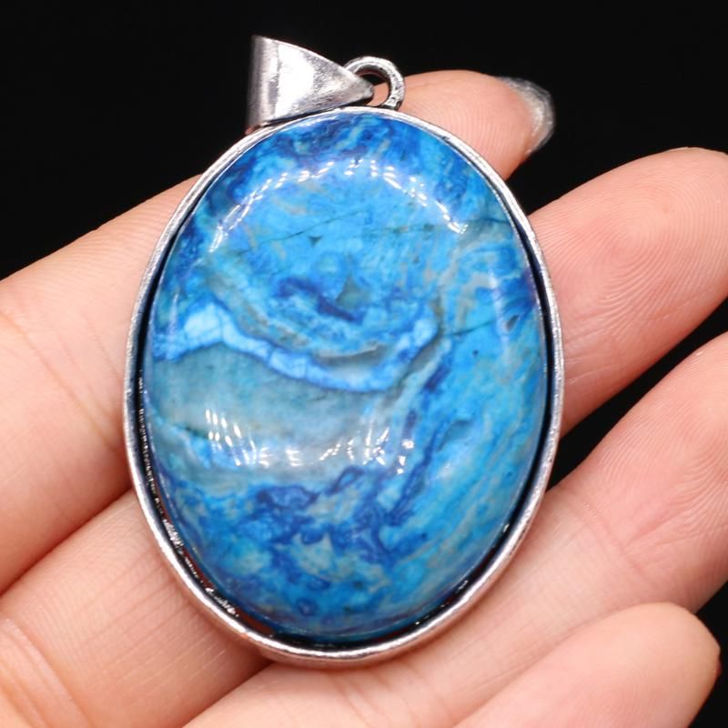 Blue Crazy Agate