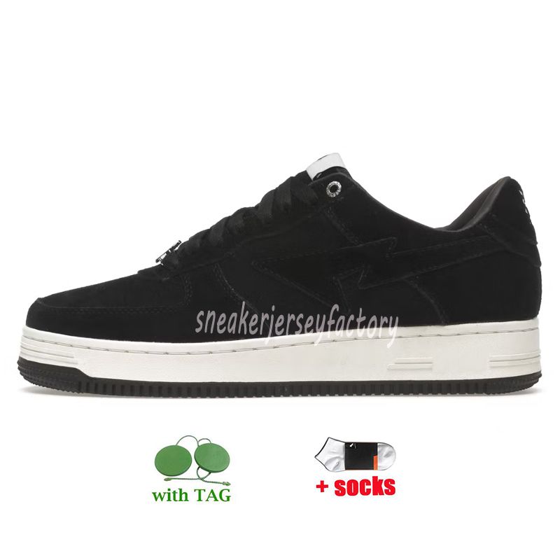 C50 Black Suede 36-45