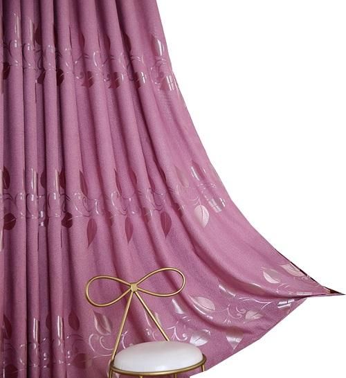 Purple curtain