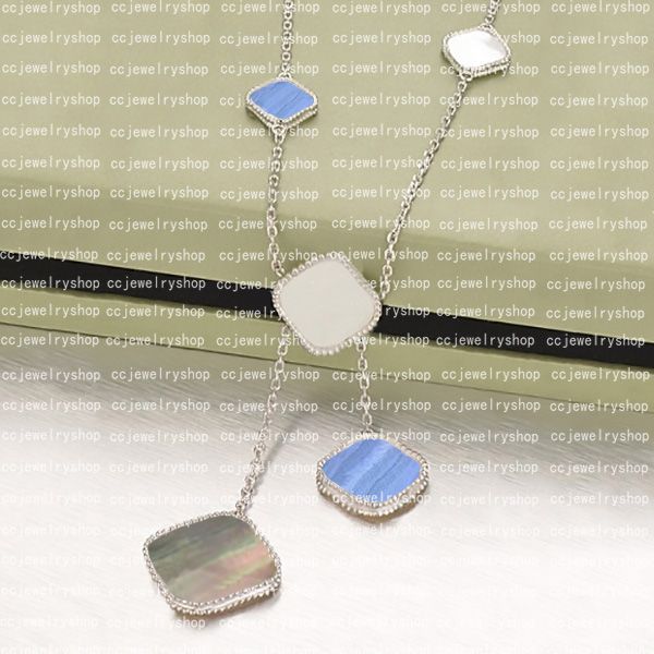 Silver + (Chalcedony Vit och Grå)