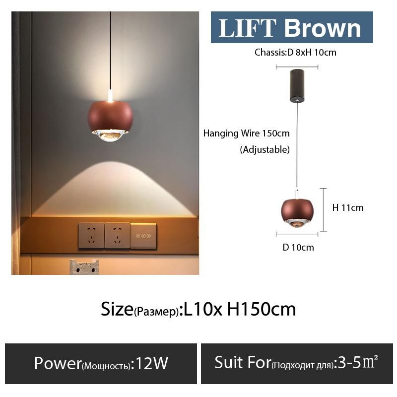 E L10cm Asansör Sıcak Işık