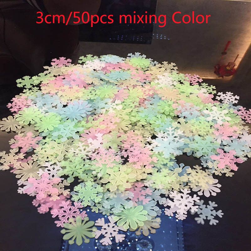 3cm mix färg 50pcs