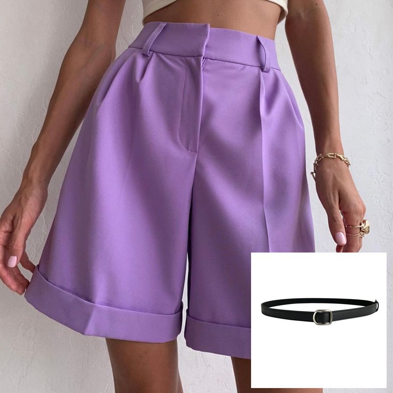 Purple with Belt