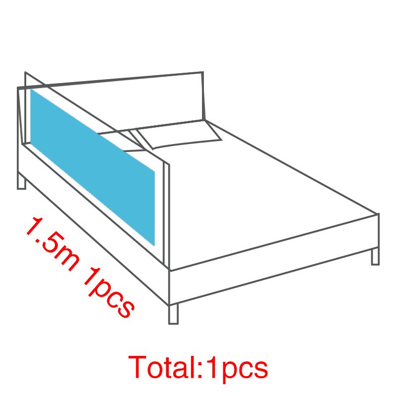 150 cm 1 bit blå