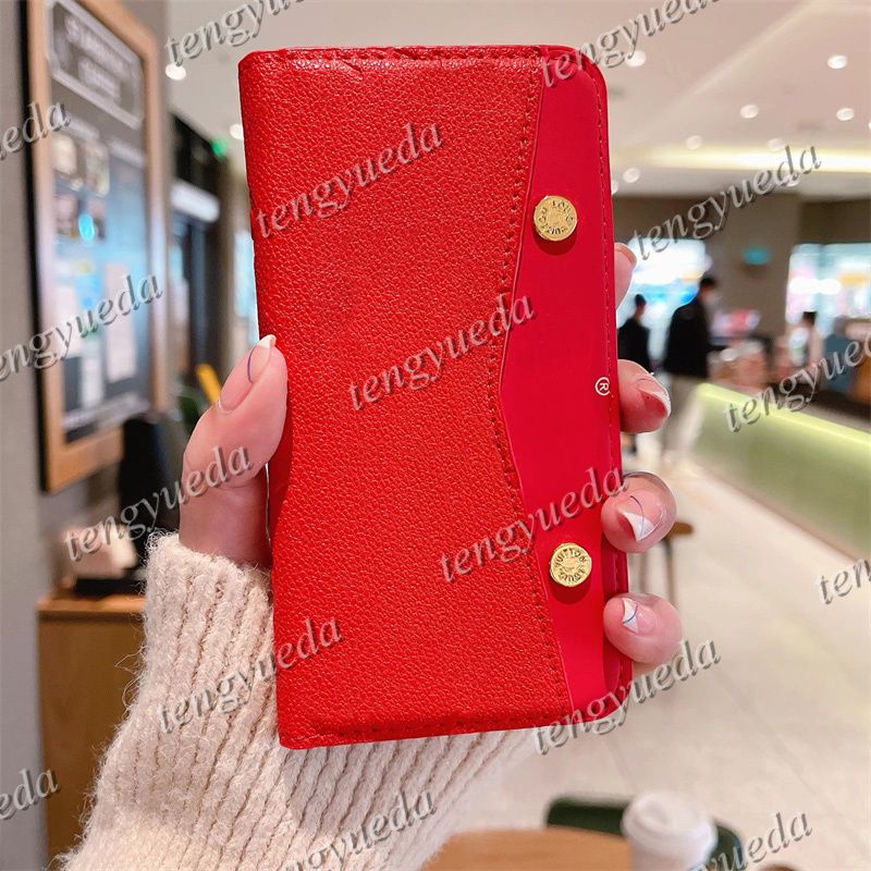 Fashion Designer Wallet Phone Cases For Iphone 15 15Pro 14 14pro
