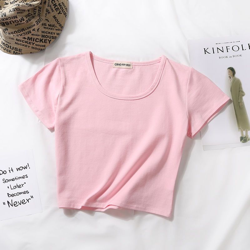 Round Neck Pink