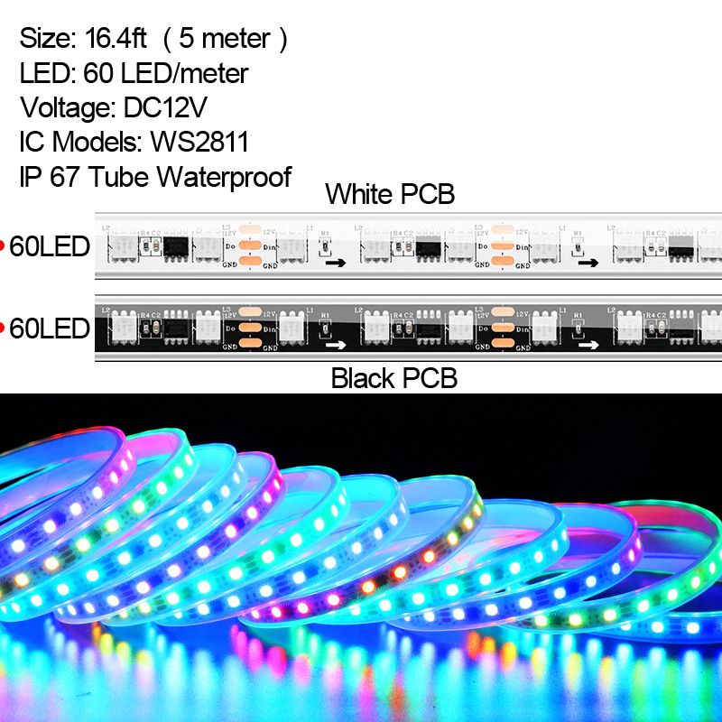 5keter / rolka 60LED / M Wodoodporna wodoodporna