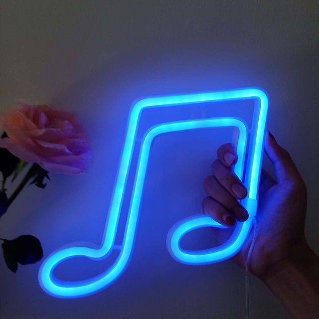 music note blue