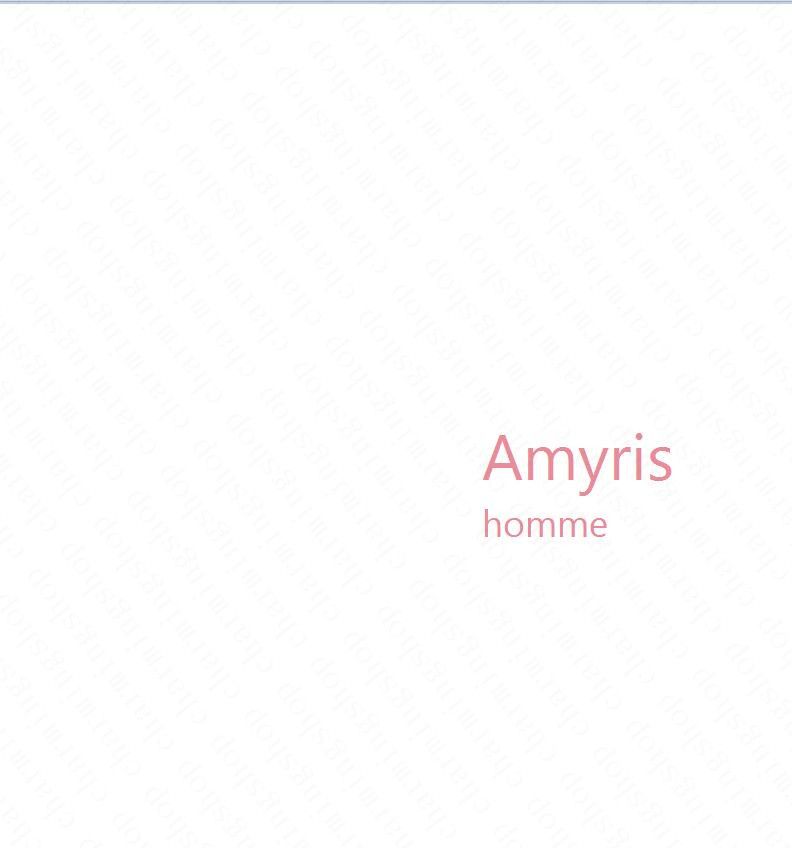 Amyris homme