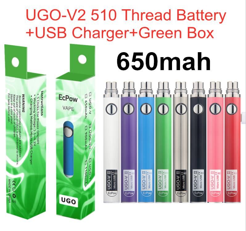 Authentic UGO V II 650mAh Kits