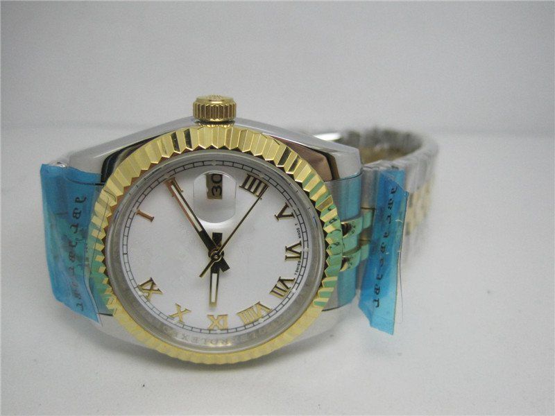 two tone white face 36mm