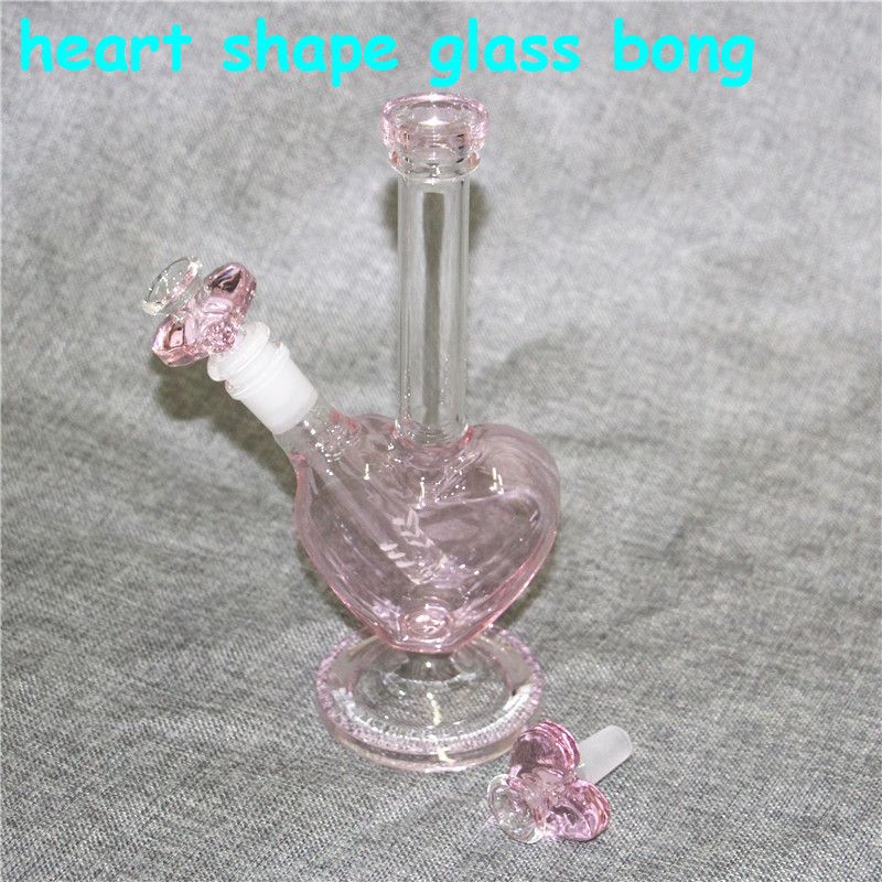 pink with heart shape bowl