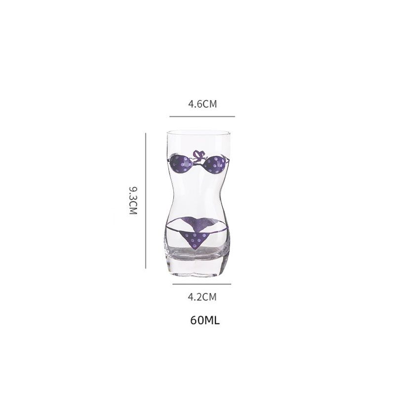 2oz shot glass - Purple