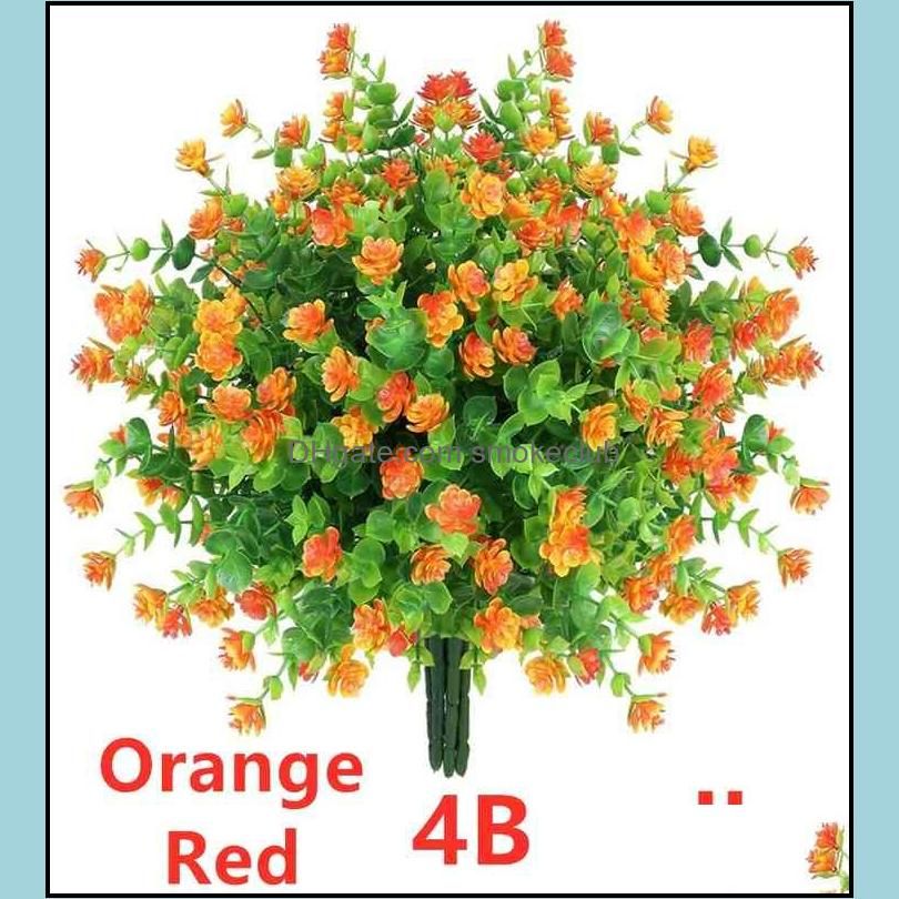 Pomarańczowe czerwone 4 wiązki