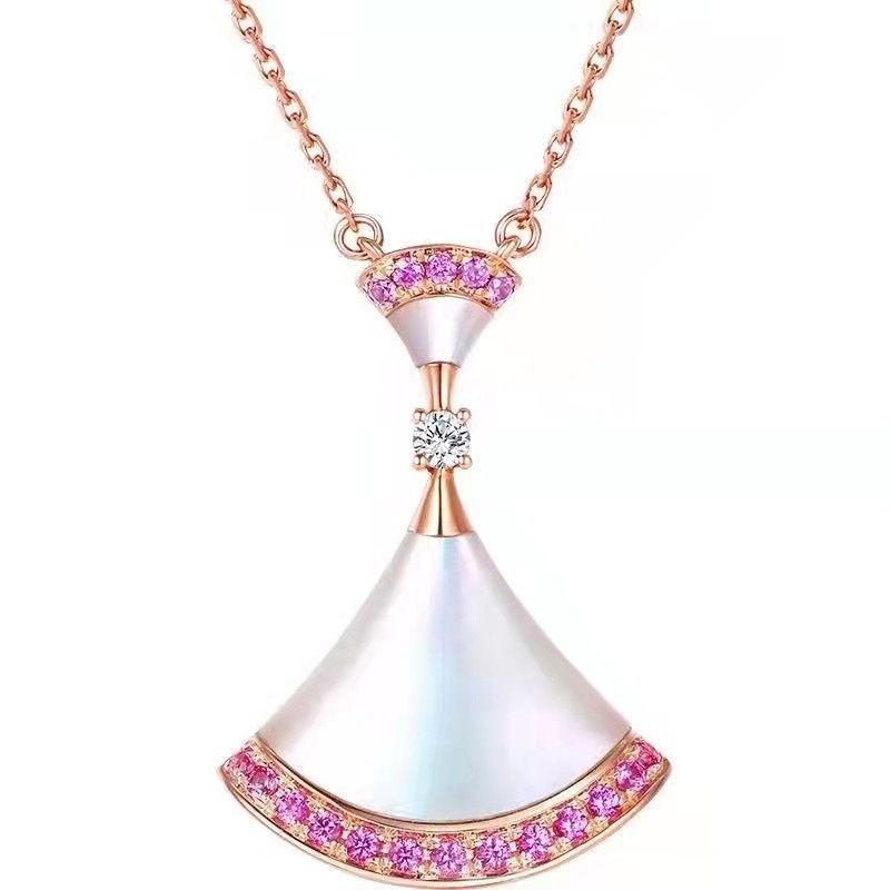 Biała Mother-of-Pearl Pink Diamond