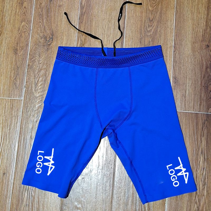 Blauwe logo broek