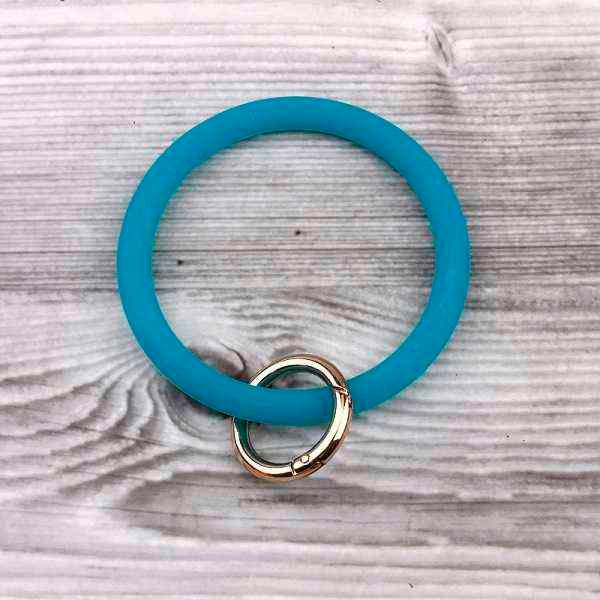 Teal-73mm-Gold Tone