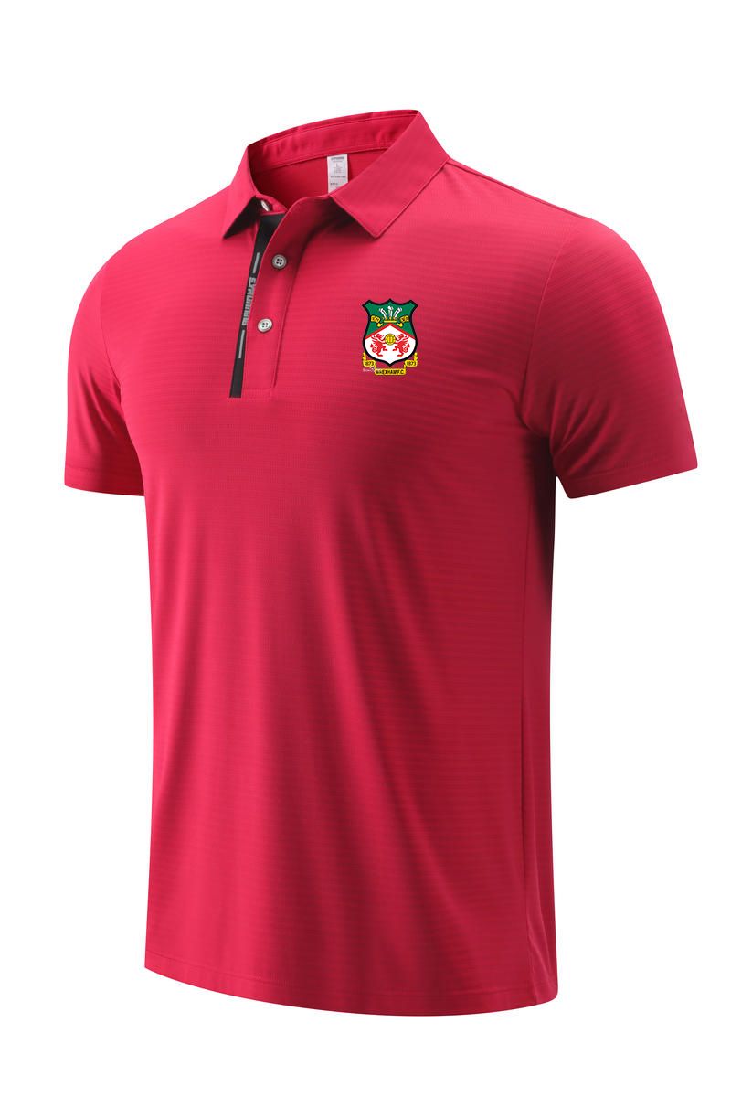 23 Wrexham Football Club POLO Soccer Fans Shirts For Men And Women In
