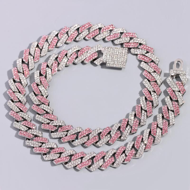 Larghezza collana da 14 mm da 8 pollici bracciale