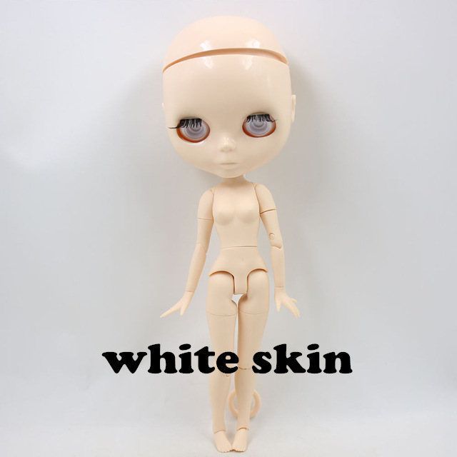 Scalp Without Glue-Only Bald Head Doll11