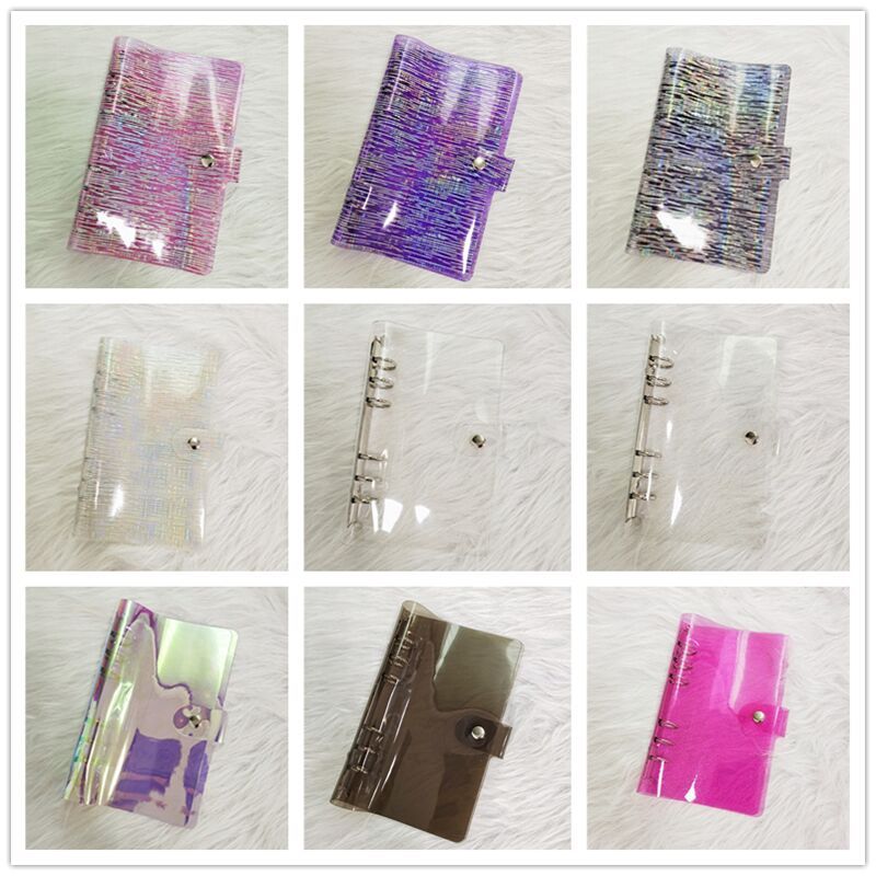 A6 Glitter Notebook Binder