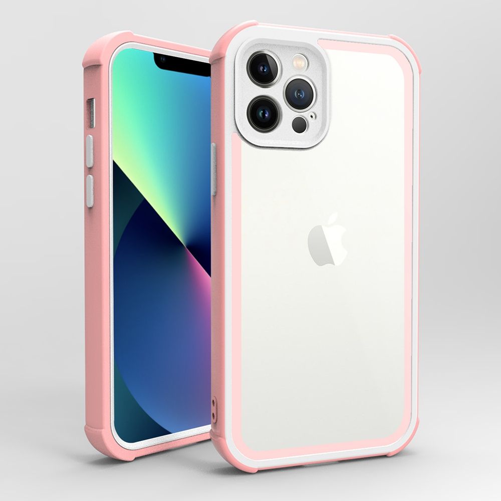 Rose Gold TPU+White PC