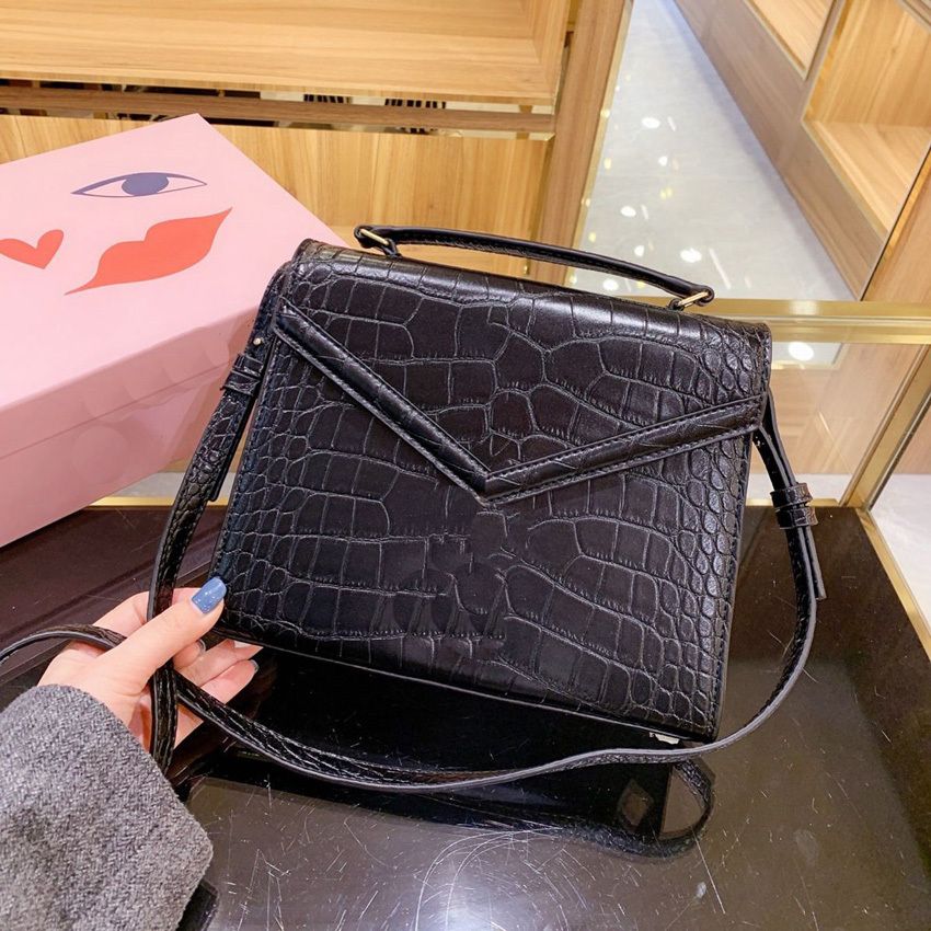 Borsa a tracolla multitasche in pelle da donna