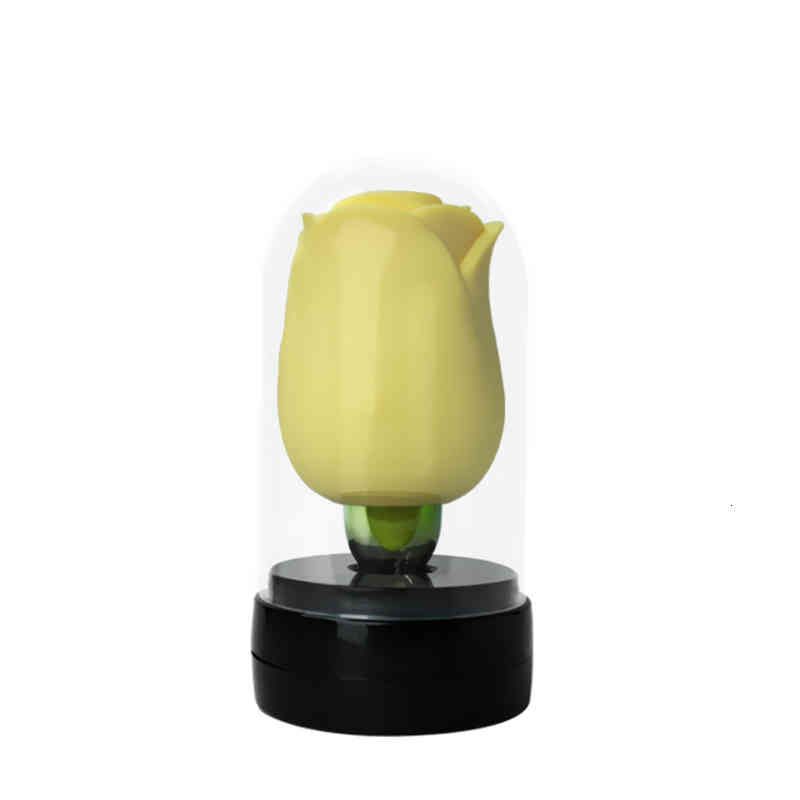 Yellow - 2 in 1 Rose Sex Toys-92x46mm