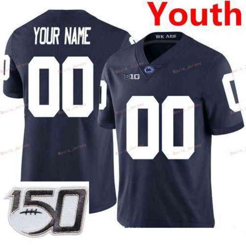 Youth Blue Name with 150th