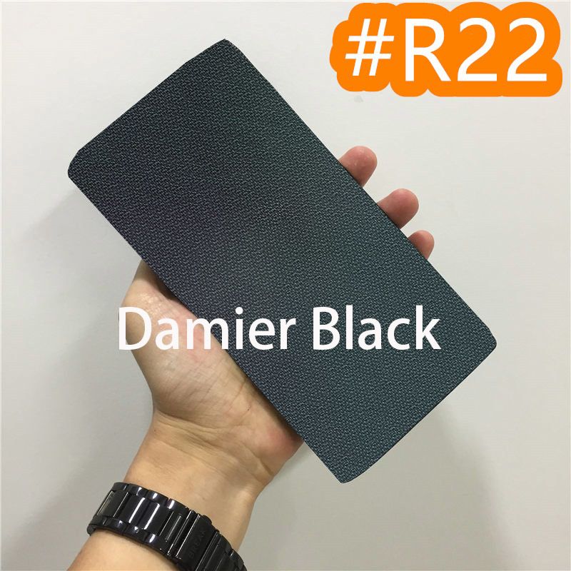 #r22 Damier Black Fold