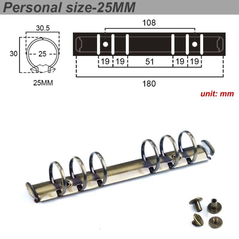 Mässing personlig 25mm