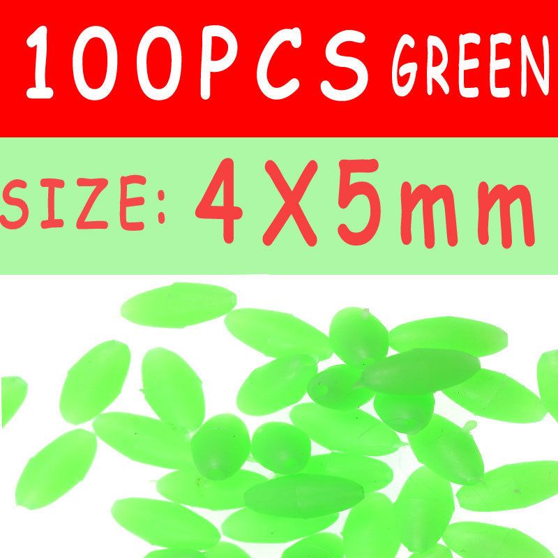 4x5mm 100pcs Green