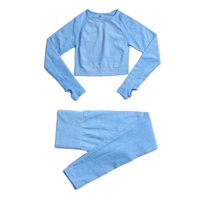 Blue Shirt Set