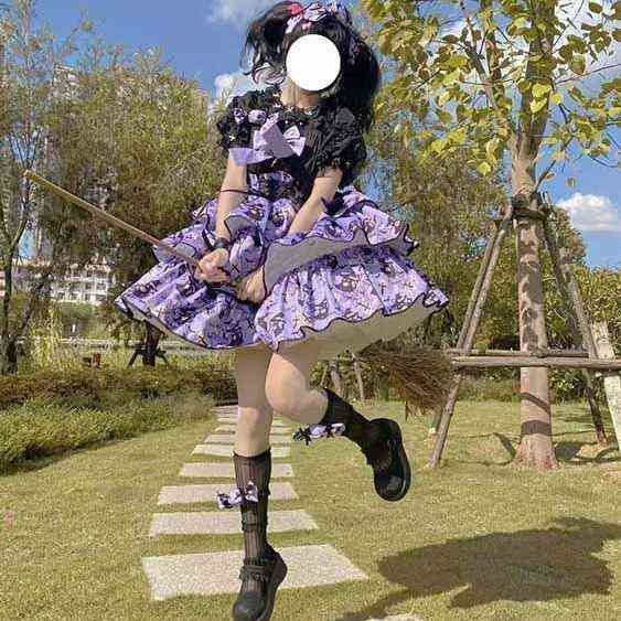 Purple Kawaii Dress 