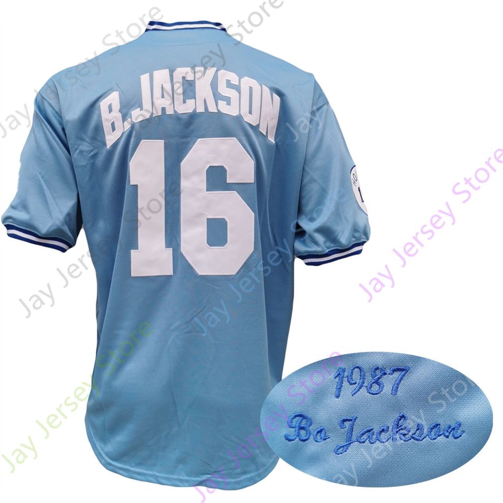 16 Bo Jackson 1987 Blue Cooperstown