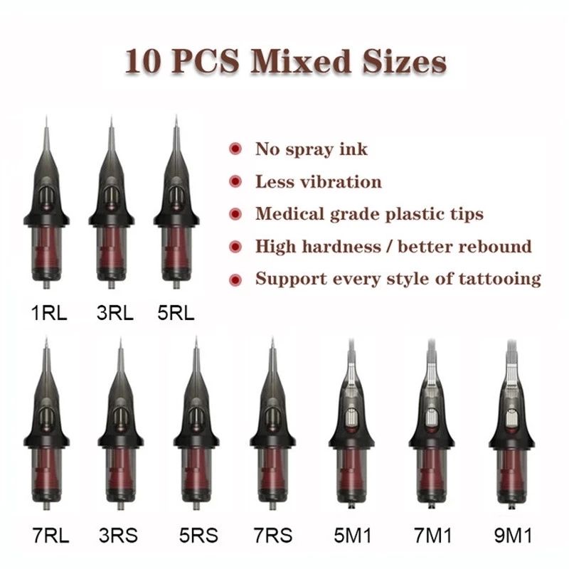 10pcs Mix Needles