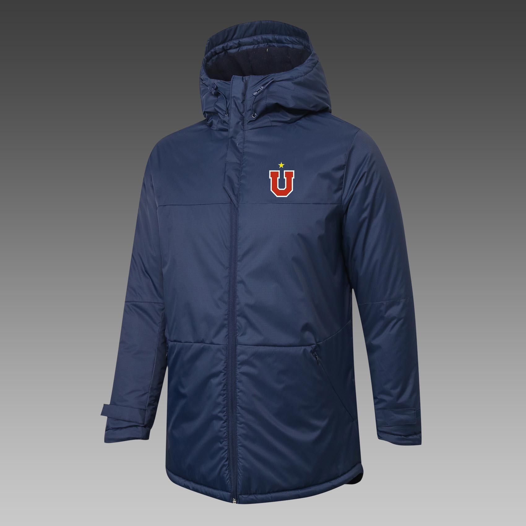 Nike Team USA Parka Soccer-football Jacket Winter Coat Large Blue